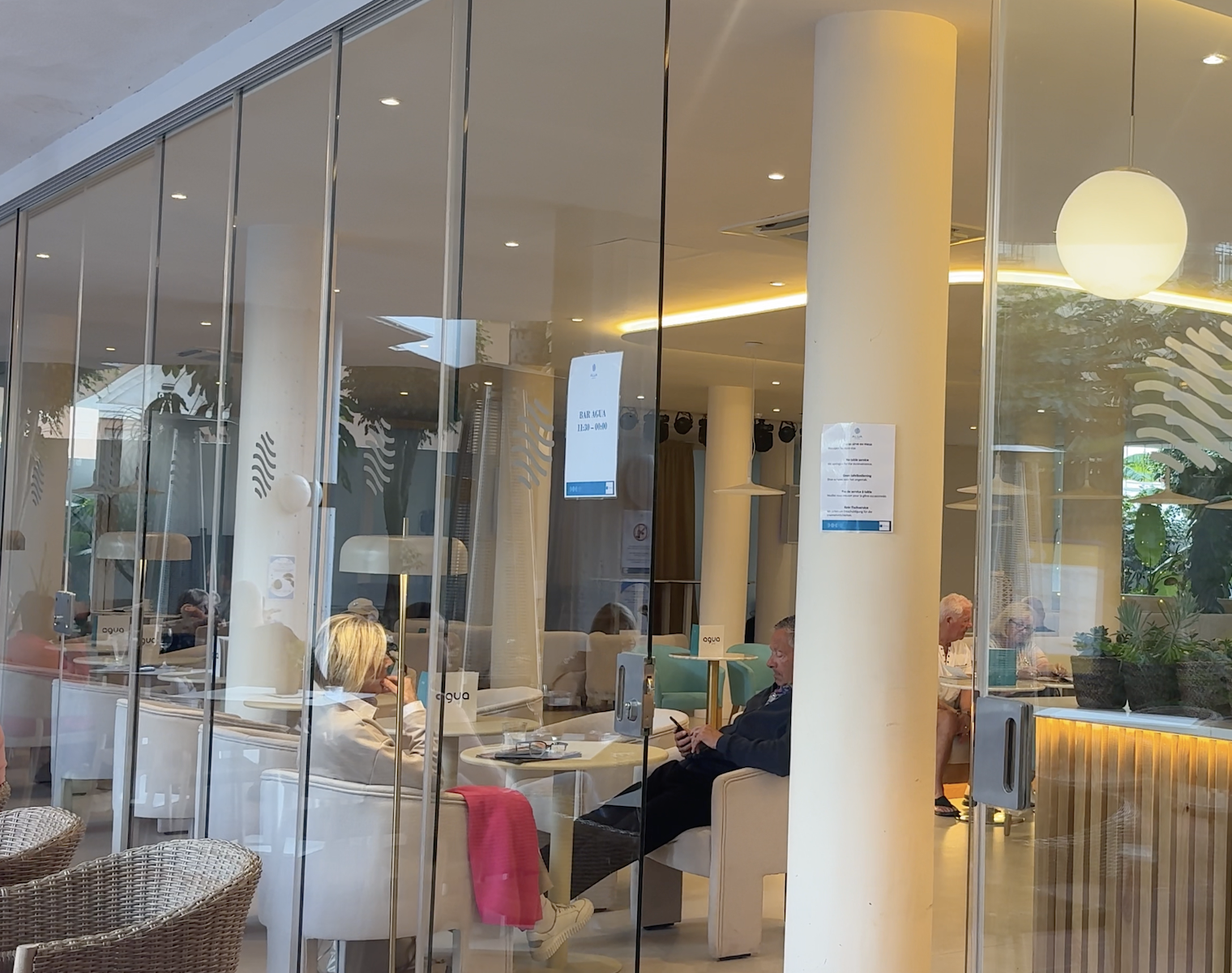 Cortina de cristal corredera