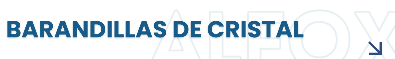 barandillas de cristal