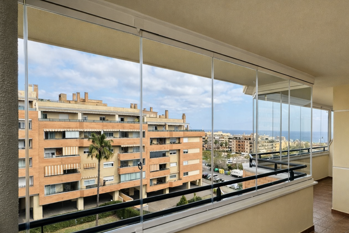 Cortinas de cristal en Málaga